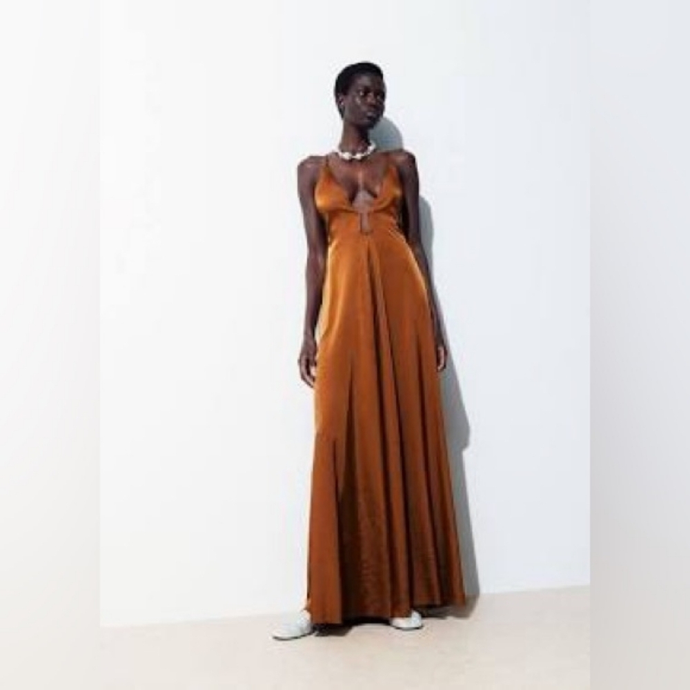 Cos Atelierthe Cutout Slip Dress